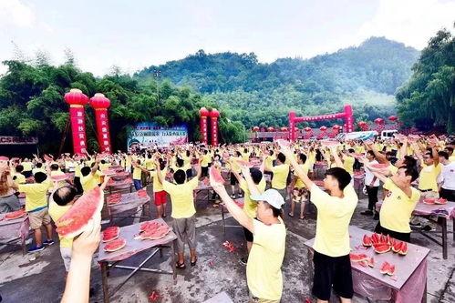 吃瓜大赛信丰,瓜香四溢，欢乐无限