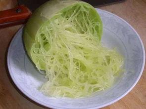 金丝绞瓜熟吃,传统美食的时尚演绎